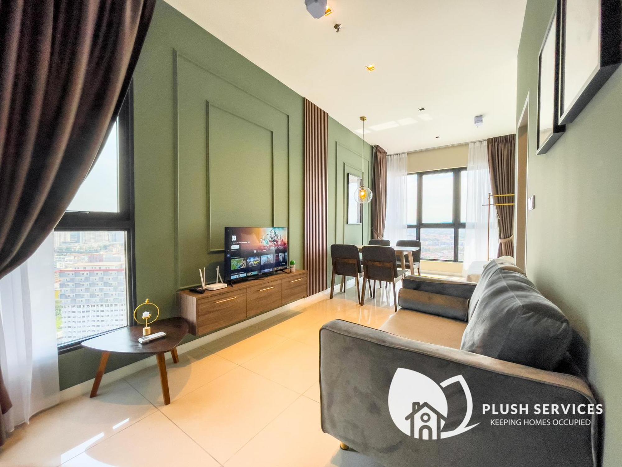 Highpark Suites At Petaling Jaya, Kelana Jaya By Plush Pokoj fotografie