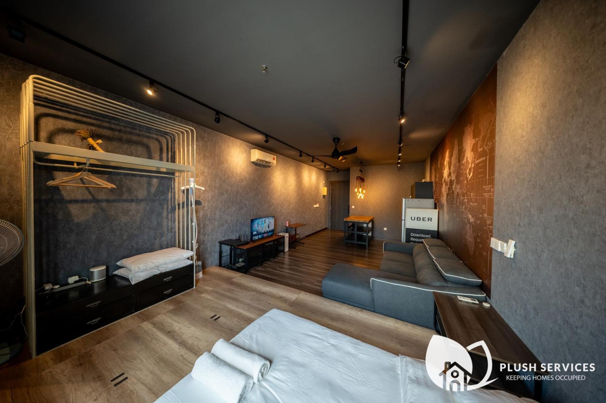 Highpark Suites At Petaling Jaya, Kelana Jaya By Plush Pokoj fotografie